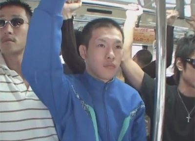 【ゲイ動画】イモショタなジャージ姿のDKが通学途中のバスでトラウマレベルの同性からの痴漢とレイプで犯されることに…！